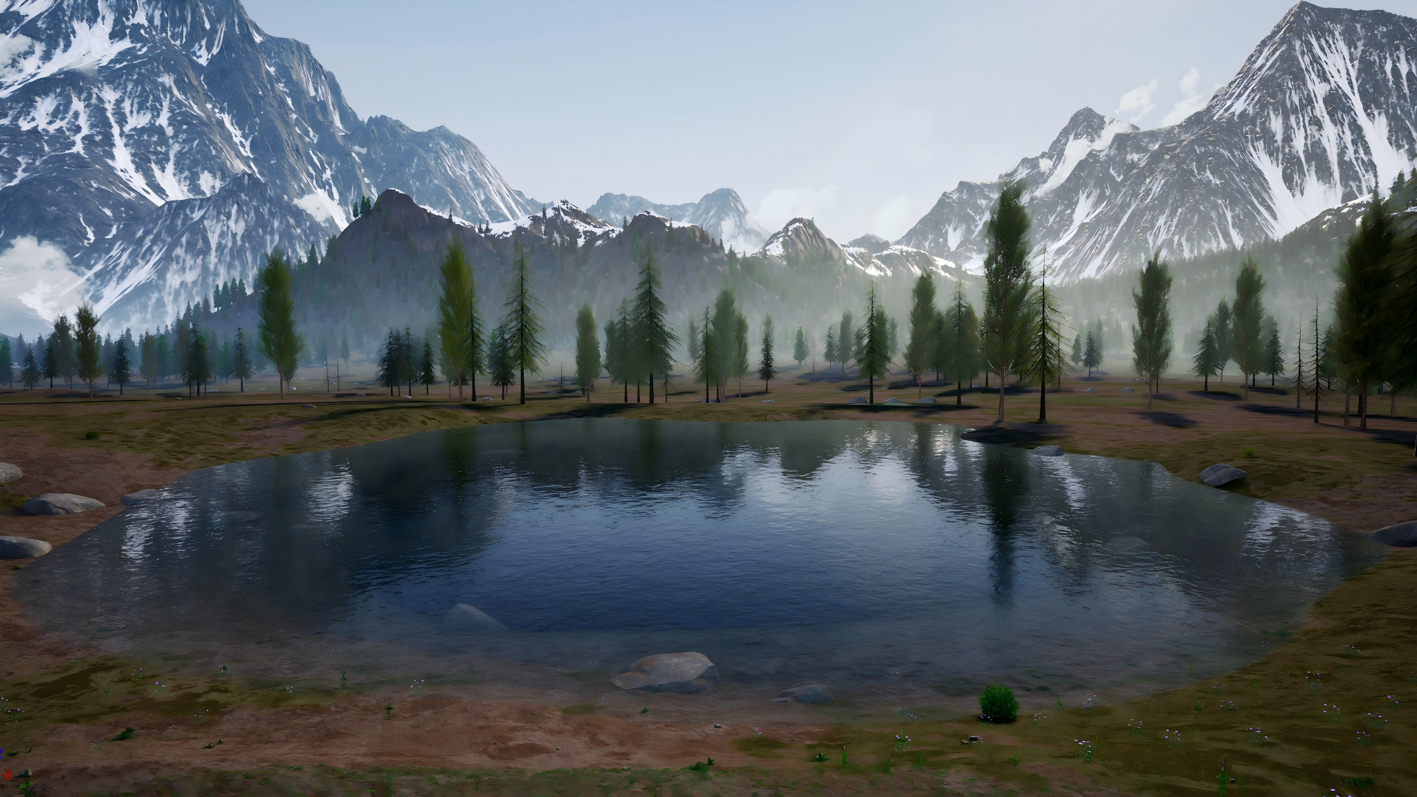 Virtual restorative environment