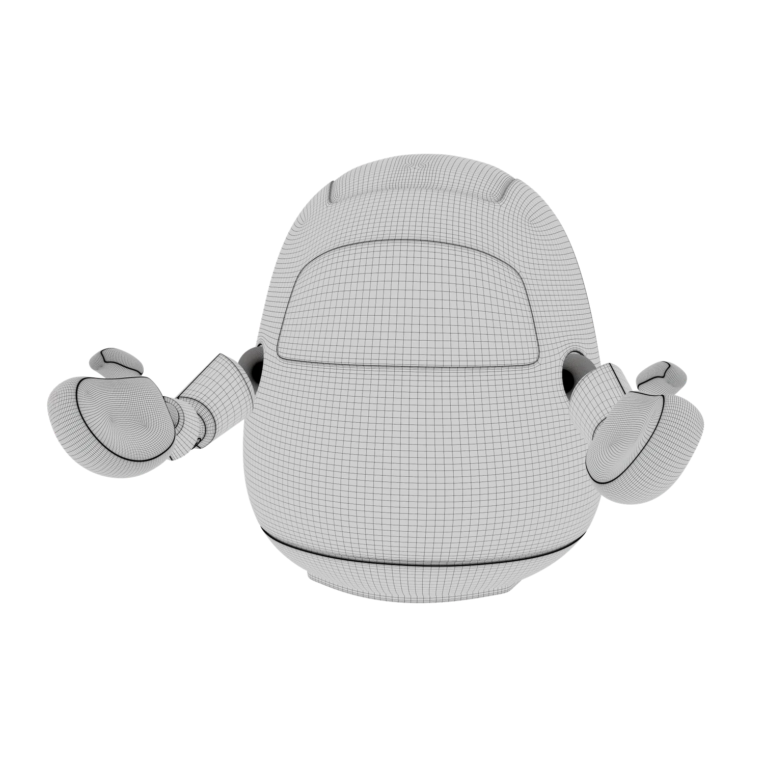Mibo wireframe model